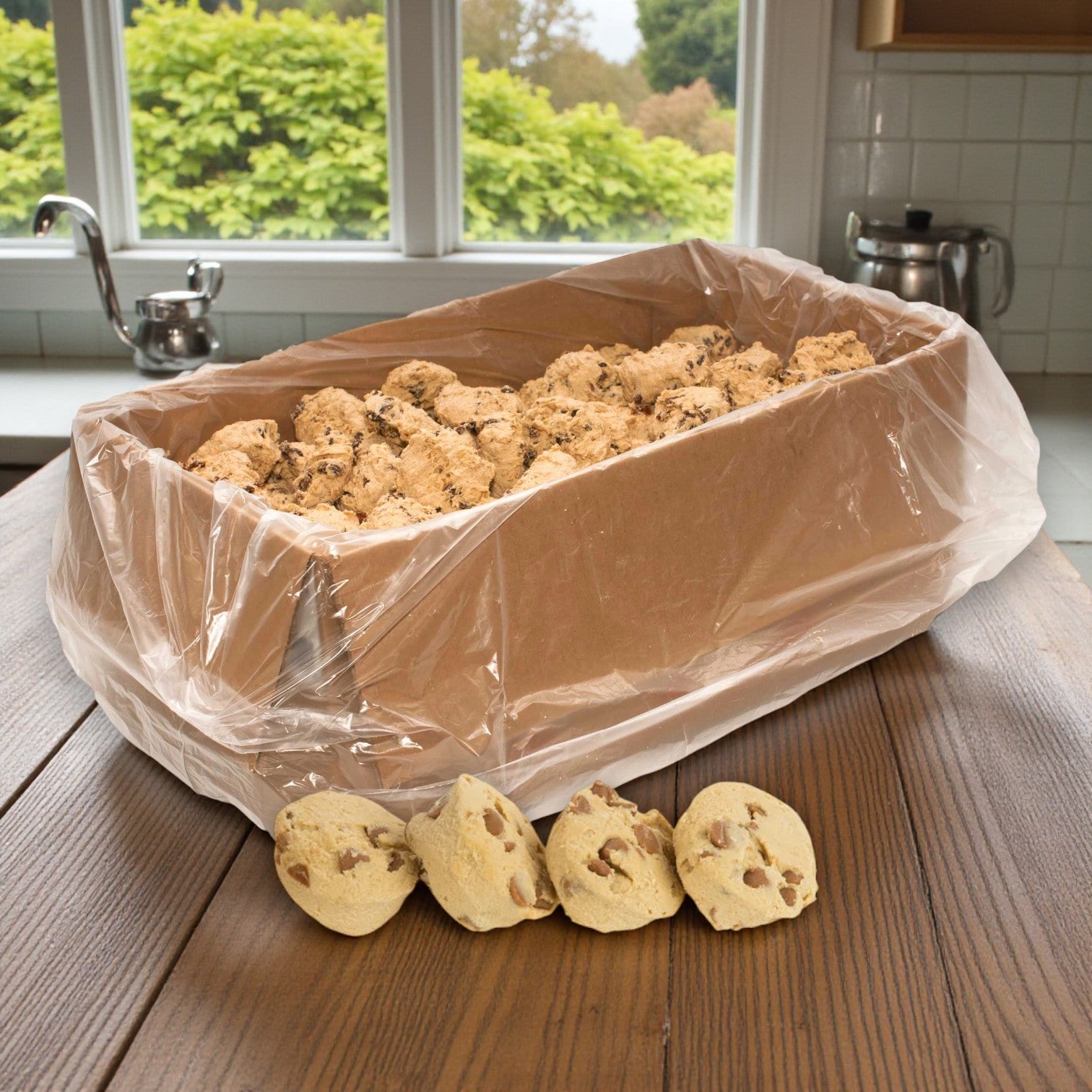 Frozen David’s Cookies – Peanut Butter Cookie Dough, 1.5 oz Each (120 Count)