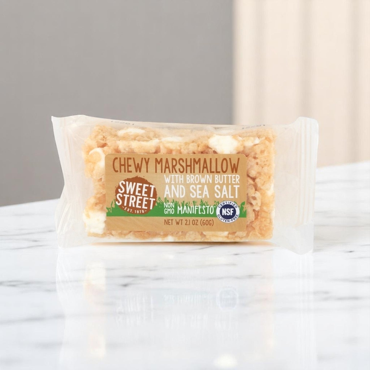 Sweet Street Rice Crispy Bar – Sea Salt Brown Butter (40/2.1 oz)
