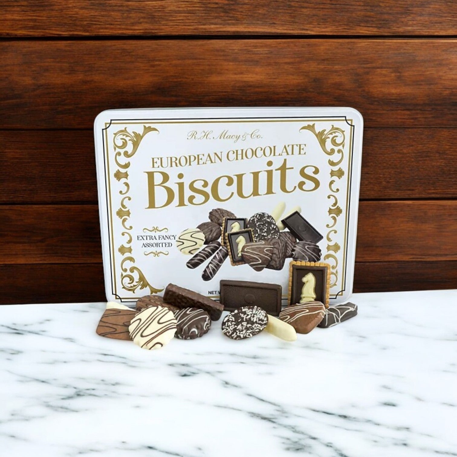 R.H. Macy Co. and Giordano's 2 Pack Combo, a luxury bundle by Macy's featuring assorted shapes and intricate patterns displayed elegantly at the front.