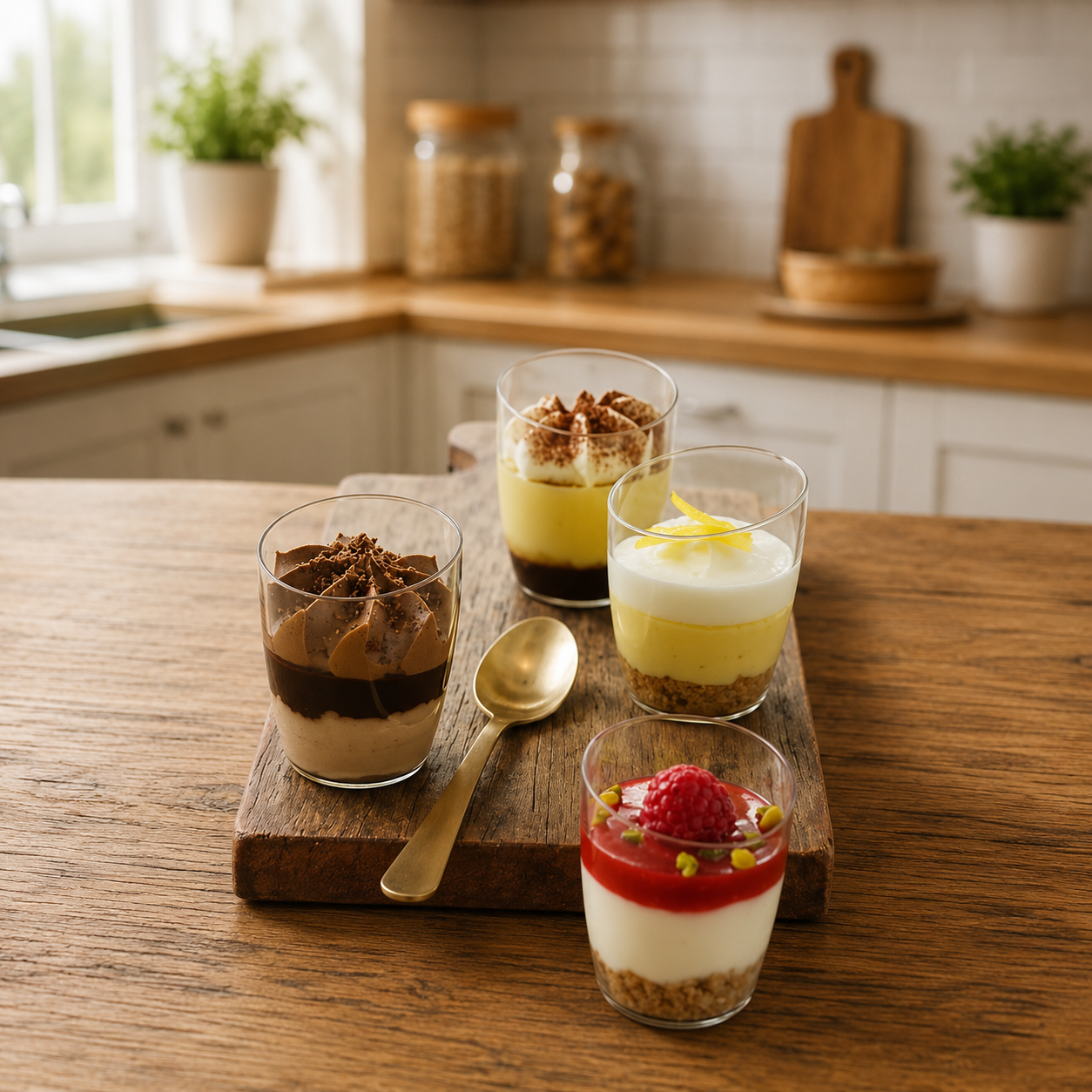 Assorted Mini Dessert Cups – 36 Cups per Case