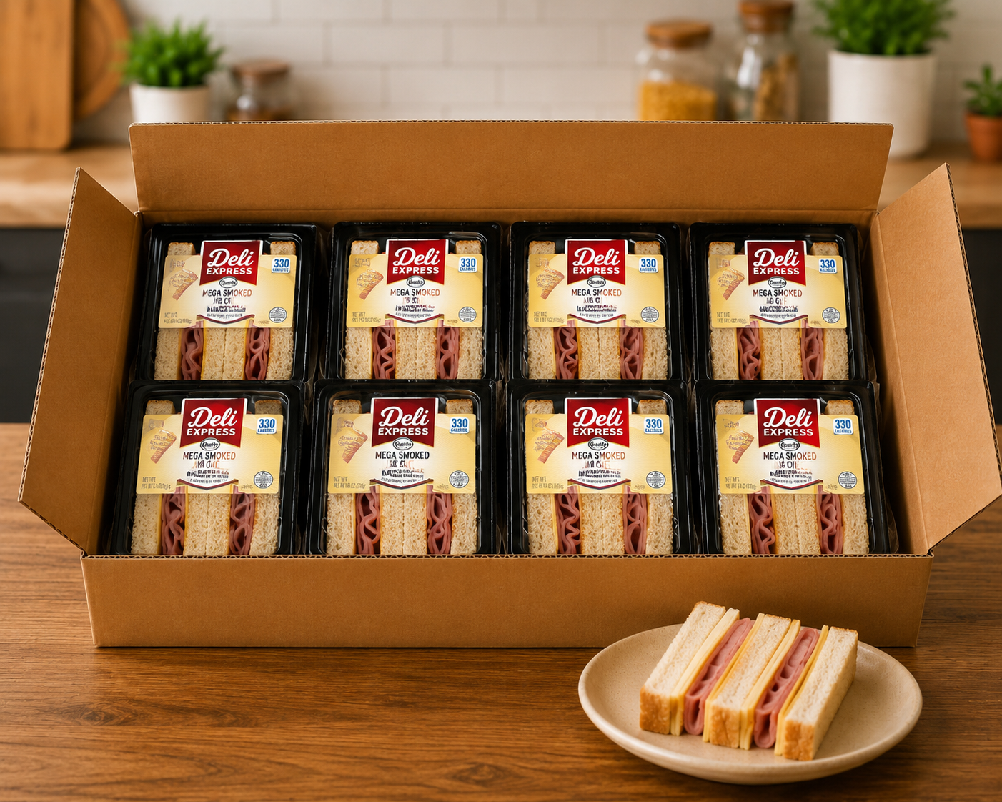 Deli Express Mega Italian Style Sandwich Wedge – 5.7 oz (8 Per Case) Please allow 1–2 extra business days for delivery on this item.
