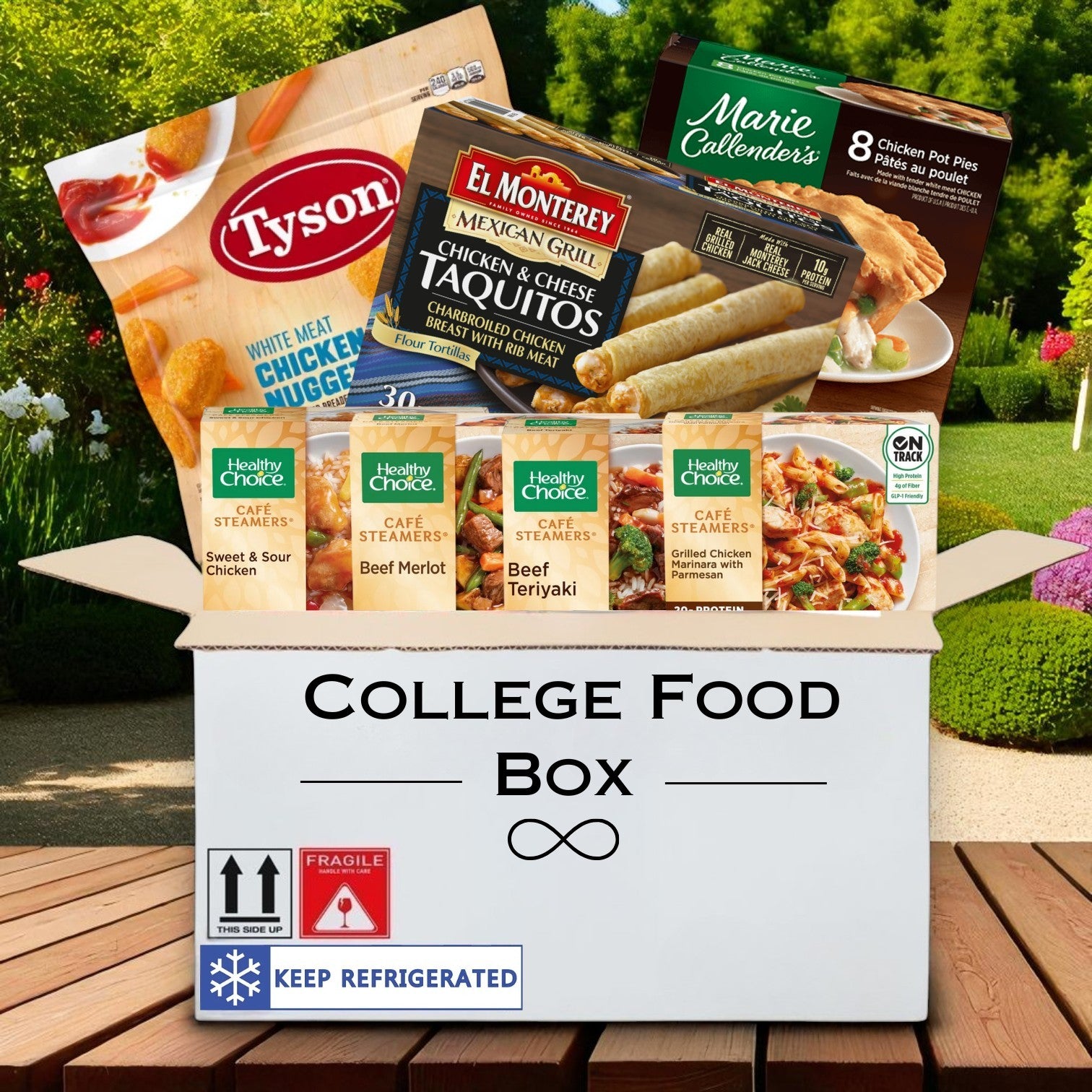 College Meal Pack! Feed Your Hungry College Student!