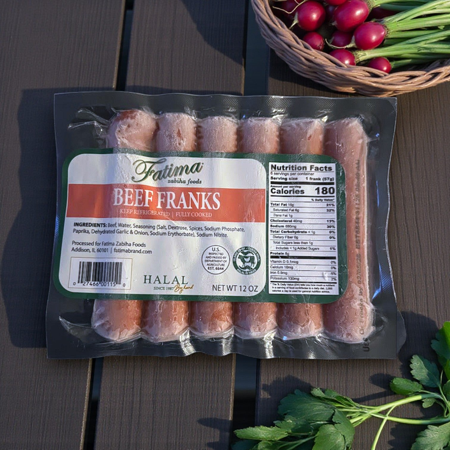 Fatima Halal Sausage & Franks Variety Combo