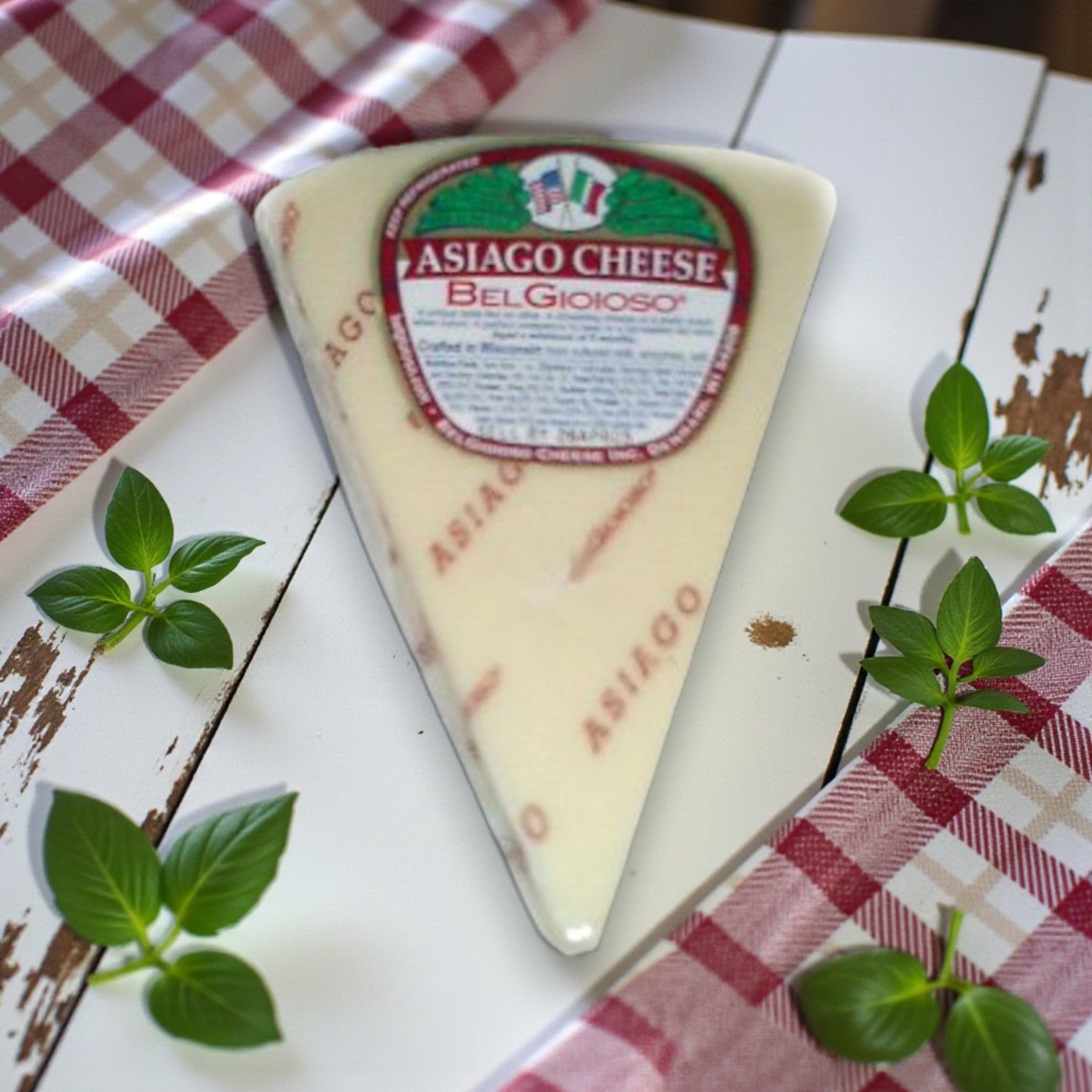 BelGioioso Asiago Cheese Wedges – Approx. 2 lb Each