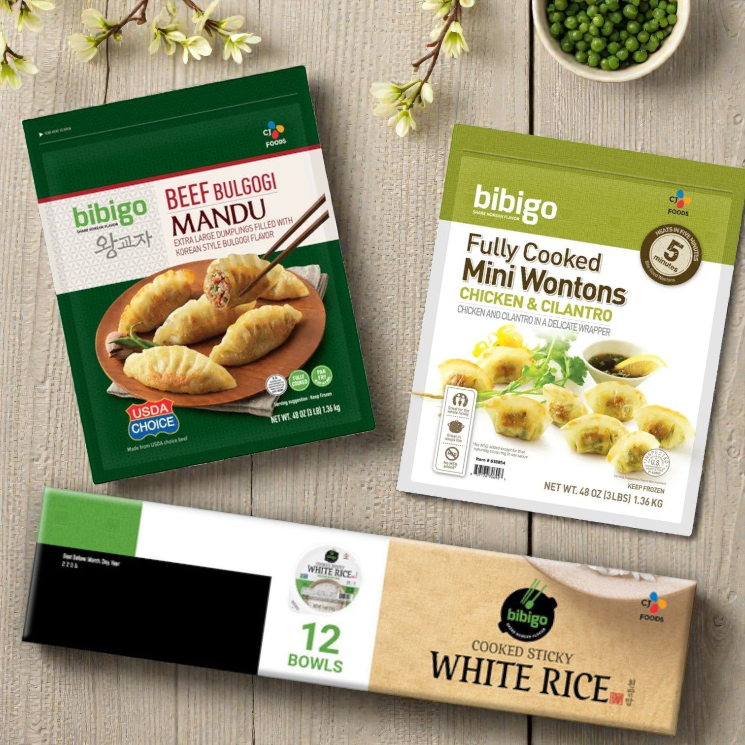 Bibigo® Korean Favorites Combo Pack