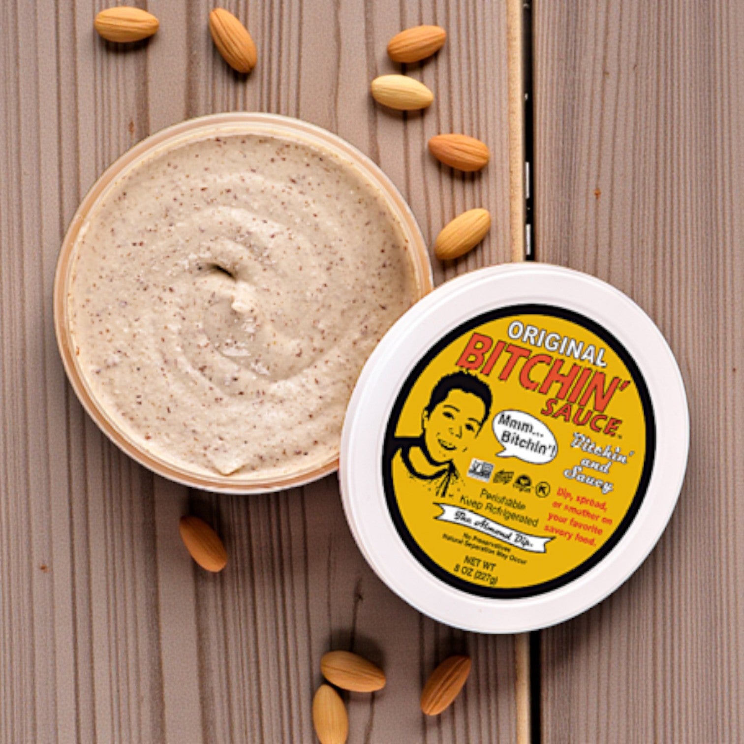 Bitchin’ Sauce Original Almond Dip – 8 oz