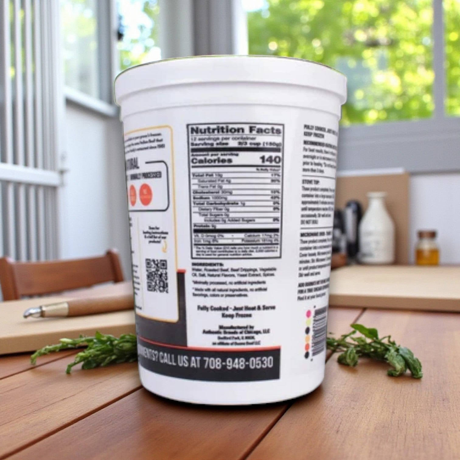 Buona Italian Style Gravy and Sliced Beef, 68 oz,-1ct