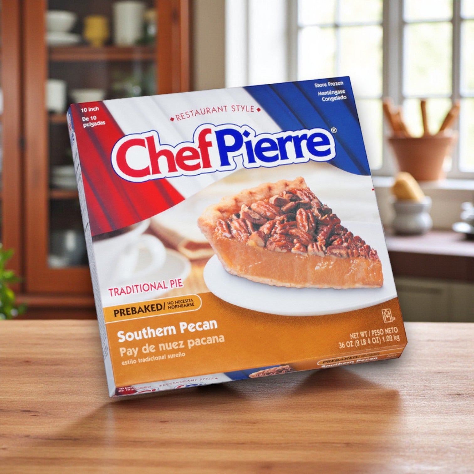 Chef Pierre Southern Pecan Pie – 10 Inch, 6/36 oz