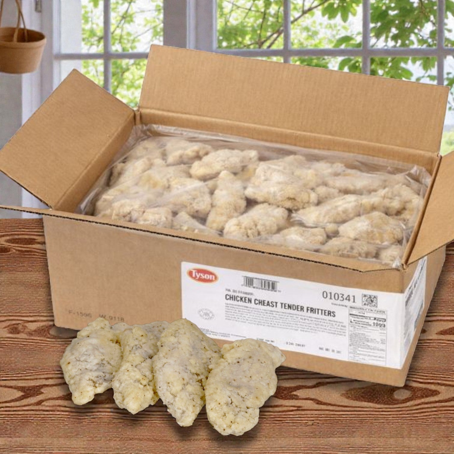 Tyson Foods Homestyle Chicken Tenderloin Fritters – 2/5 lb