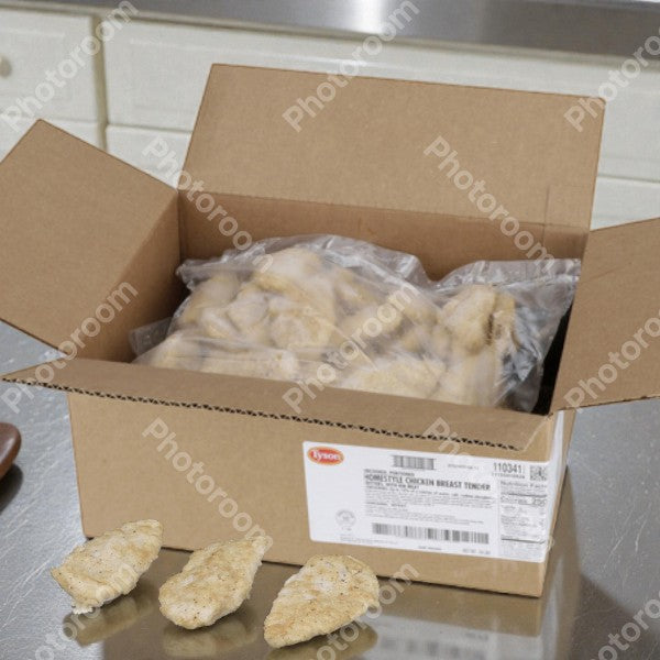 Tyson Foods Homestyle Select Chicken Tenderloin Fritters – Fully Cooked, Breaded (2 × 5 lb Bags)