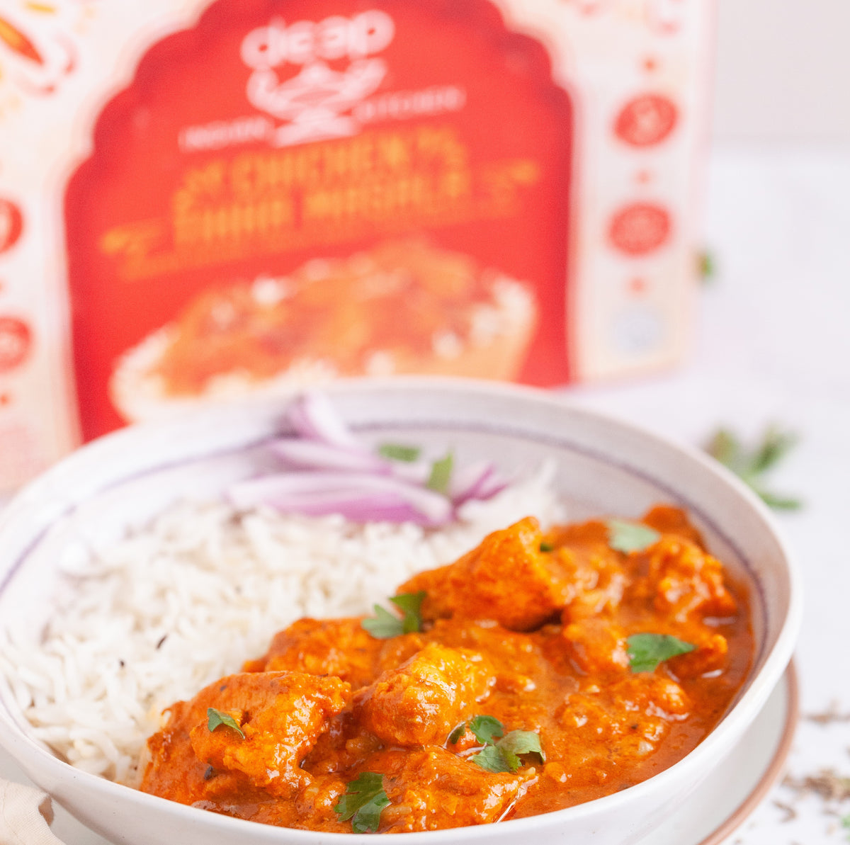 Deep Indian Kitchen Chicken Tikka Masala with Basmati Rice โ 9 oz