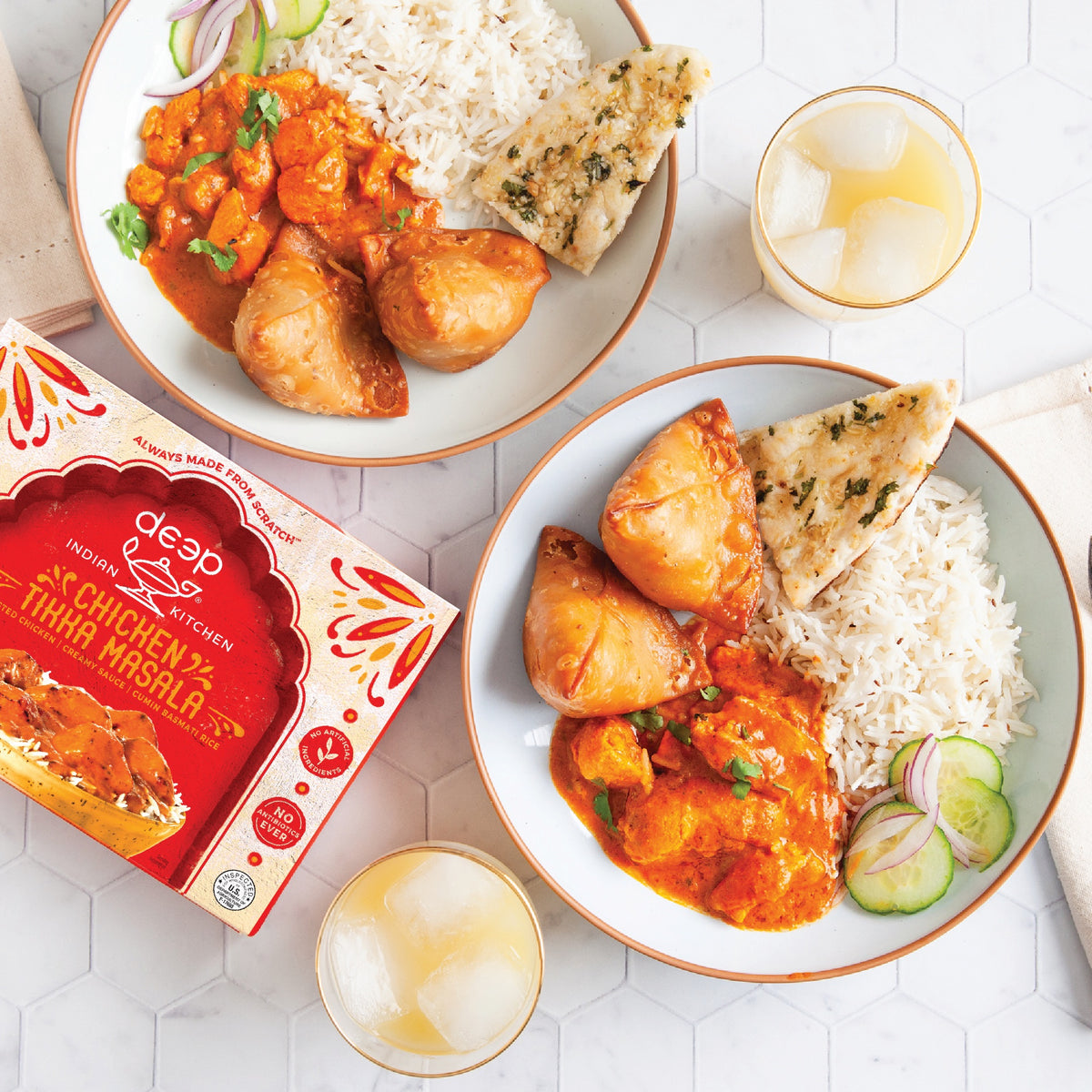 Deep Indian Kitchen Chicken Tikka Masala with Basmati Rice โ 9 oz