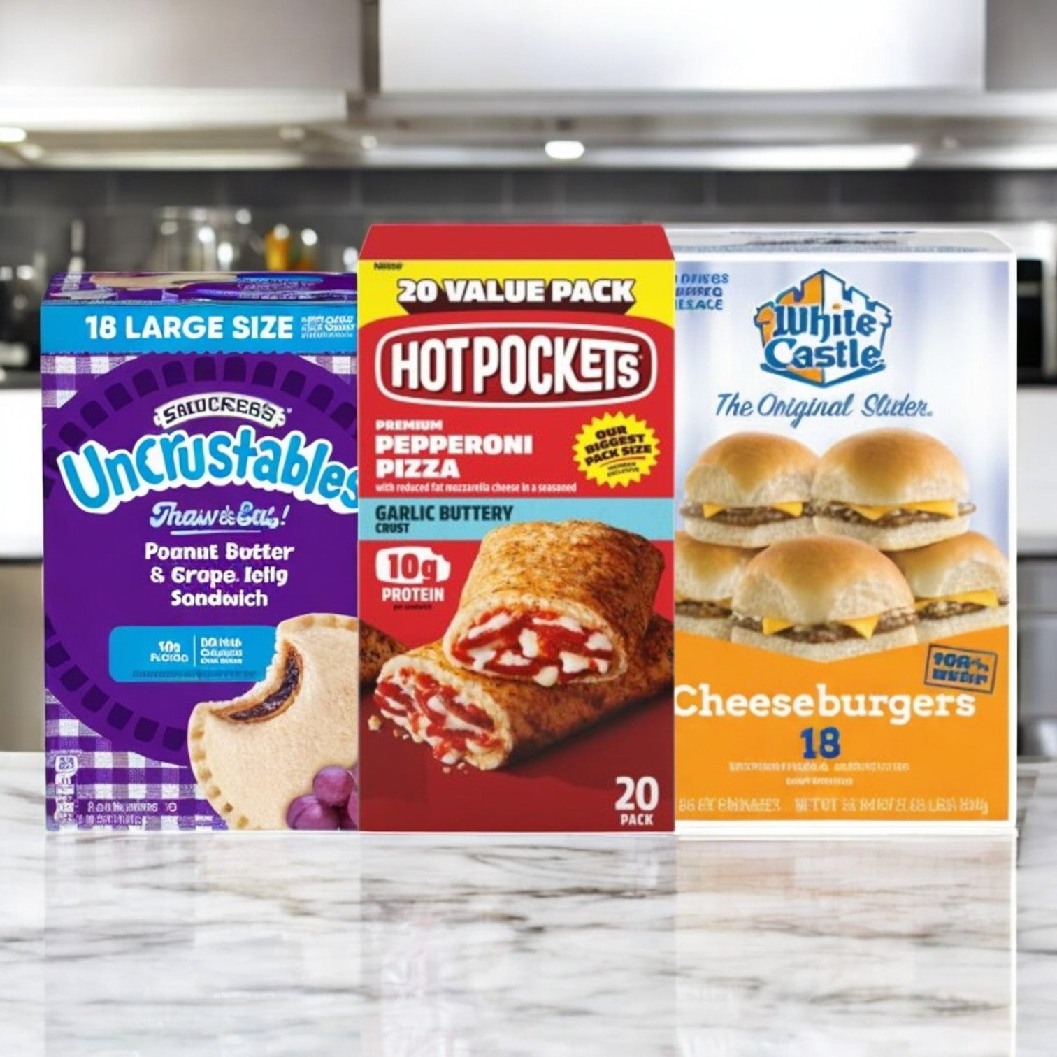 Hot Pockets College Meal Pack—Perfect Gift For Your Hungry College Student! Easy, tasty meals ideal for busy schedules and variety in every bite.