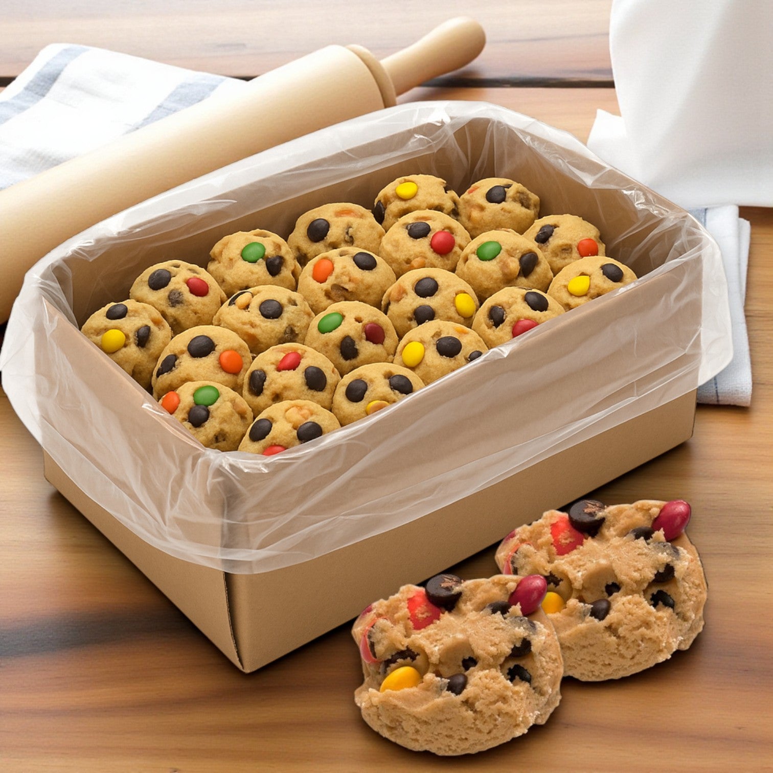 David's Cookies Dough Cookie - Chocolate Chip M&M (213/1.5 oz)