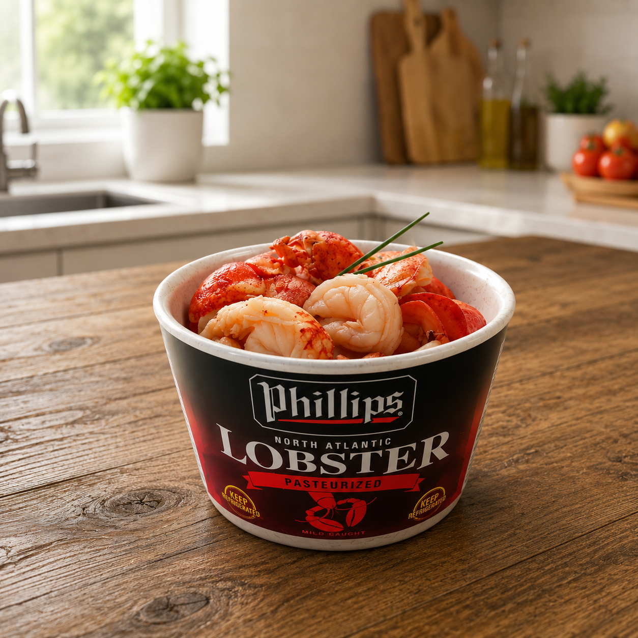 Phillips Pasteurized Lobster Meat – 1 lb (16 oz) Can, 6 Cans per Case
