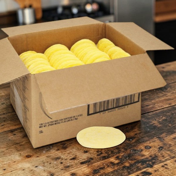 Papetti’s Round Egg Patties – Breakfast Sandwich Ready (120 Count, 1.5 oz Each)
