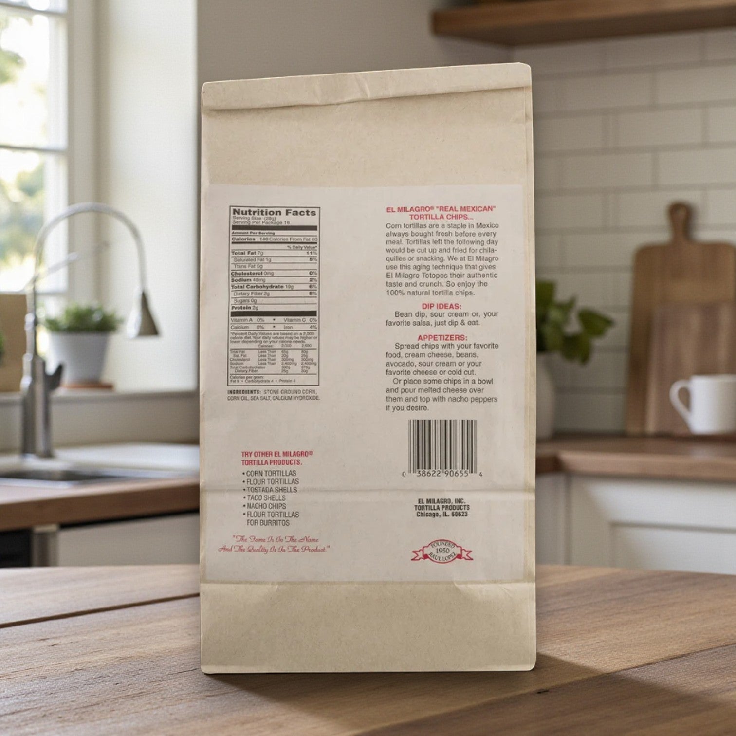 El Milagro Tortilla Chips – Mexican Kitchen Style (16 oz)