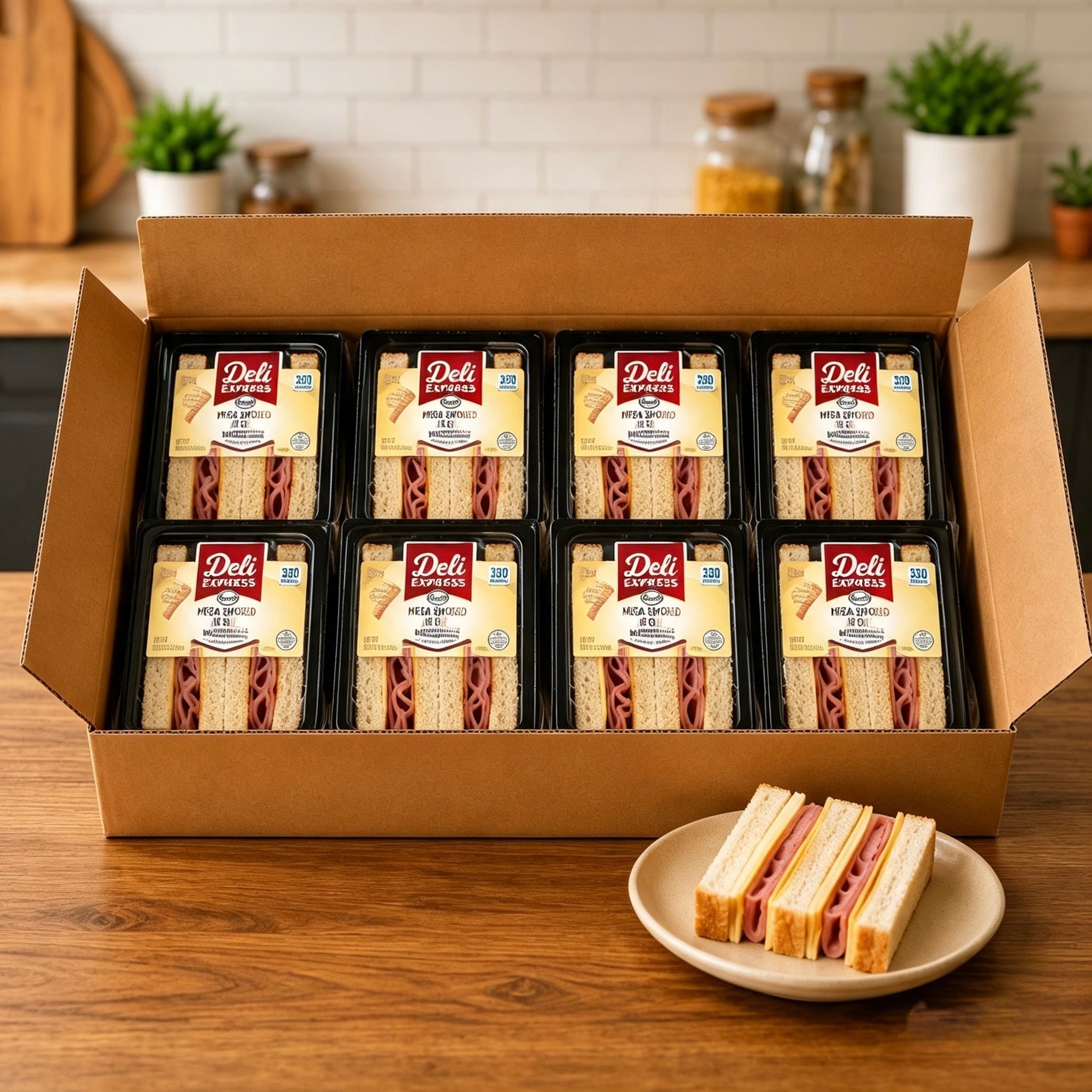 Deli Express Mega Italian Style Sandwich Wedge – 5.7 oz (8 Per Case) Please allow 1–2 extra business days for delivery on this item.
