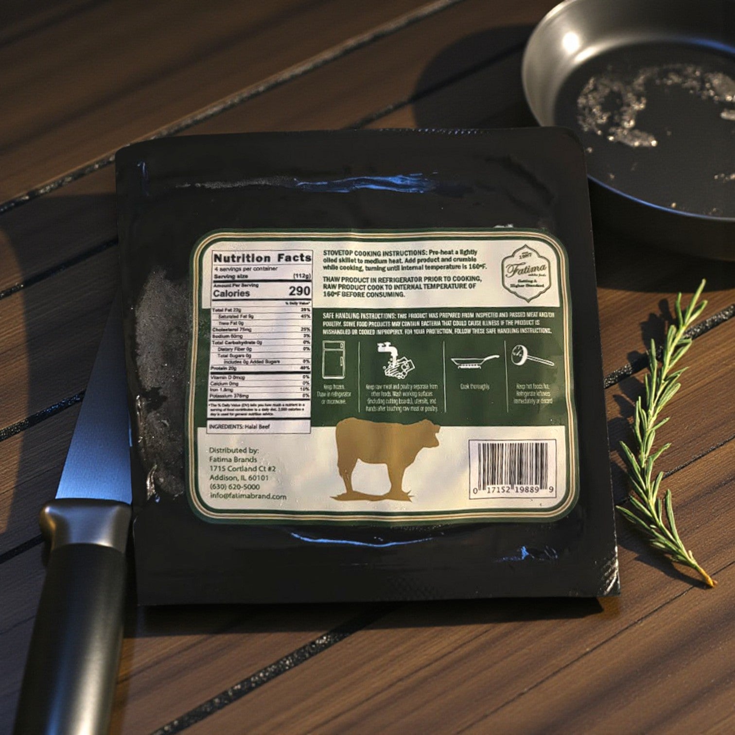 Fatima Halal Angus Beef Combo – Burgers & Ground Beef