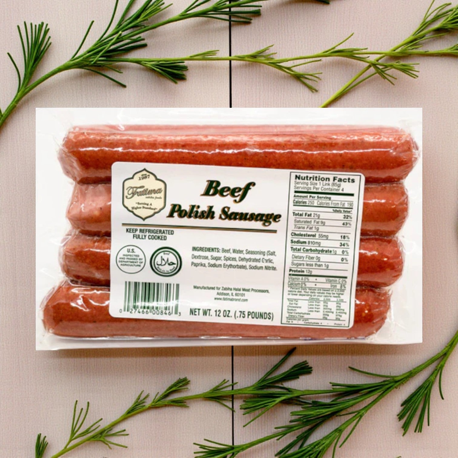 Fatima Halal Sausage & Franks Variety Combo