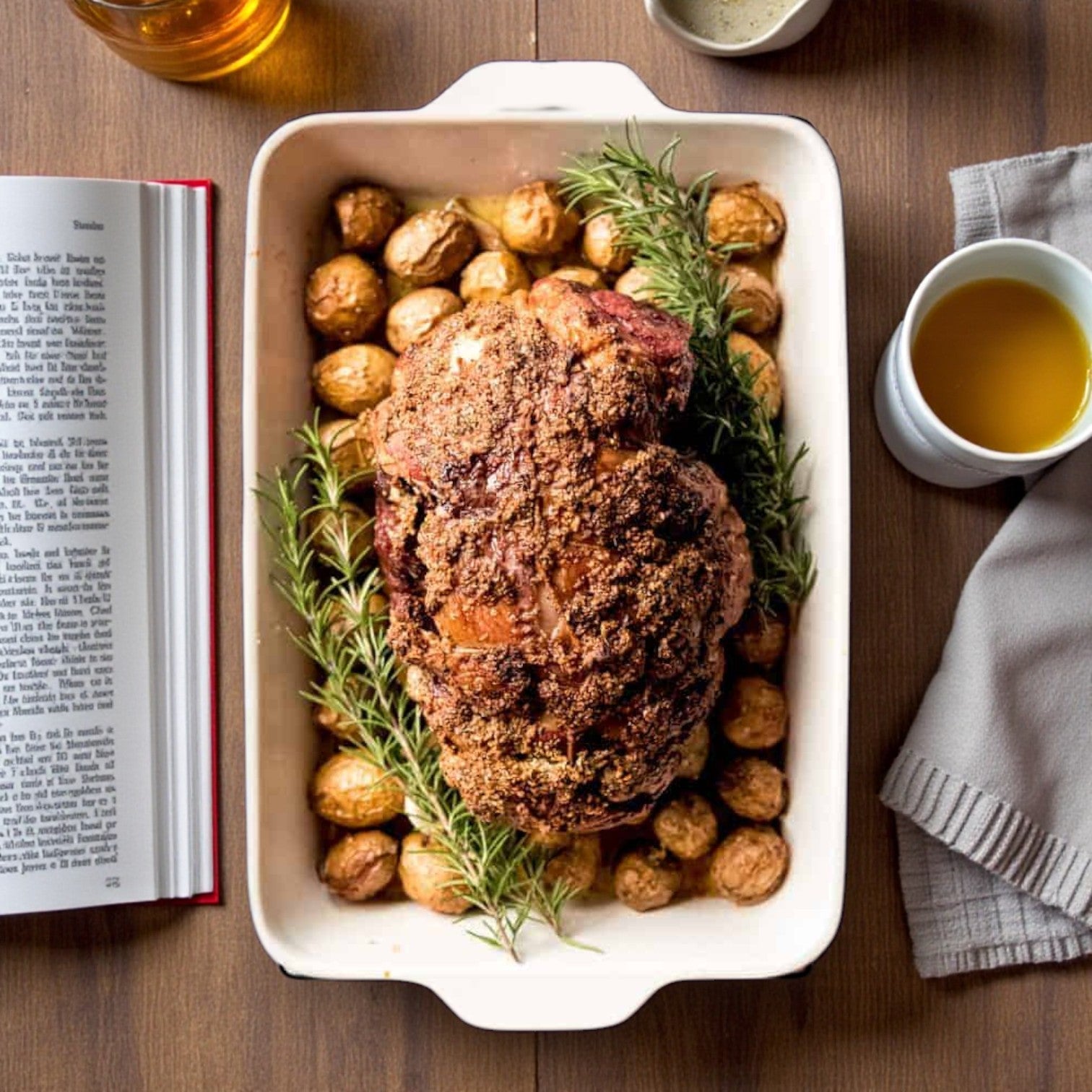 Thomas Farms Fresh Australian Boneless Leg of Lamb – Approx. 5 lbs