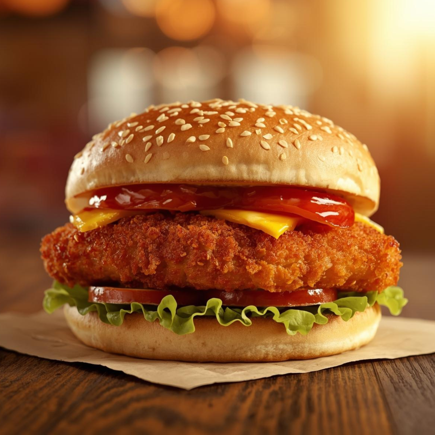 Tyson Foods Hot & Spicy Whole Grain Chicken Breast Patties – Fully Cooked, Child Nutrition Program (4 Bags)