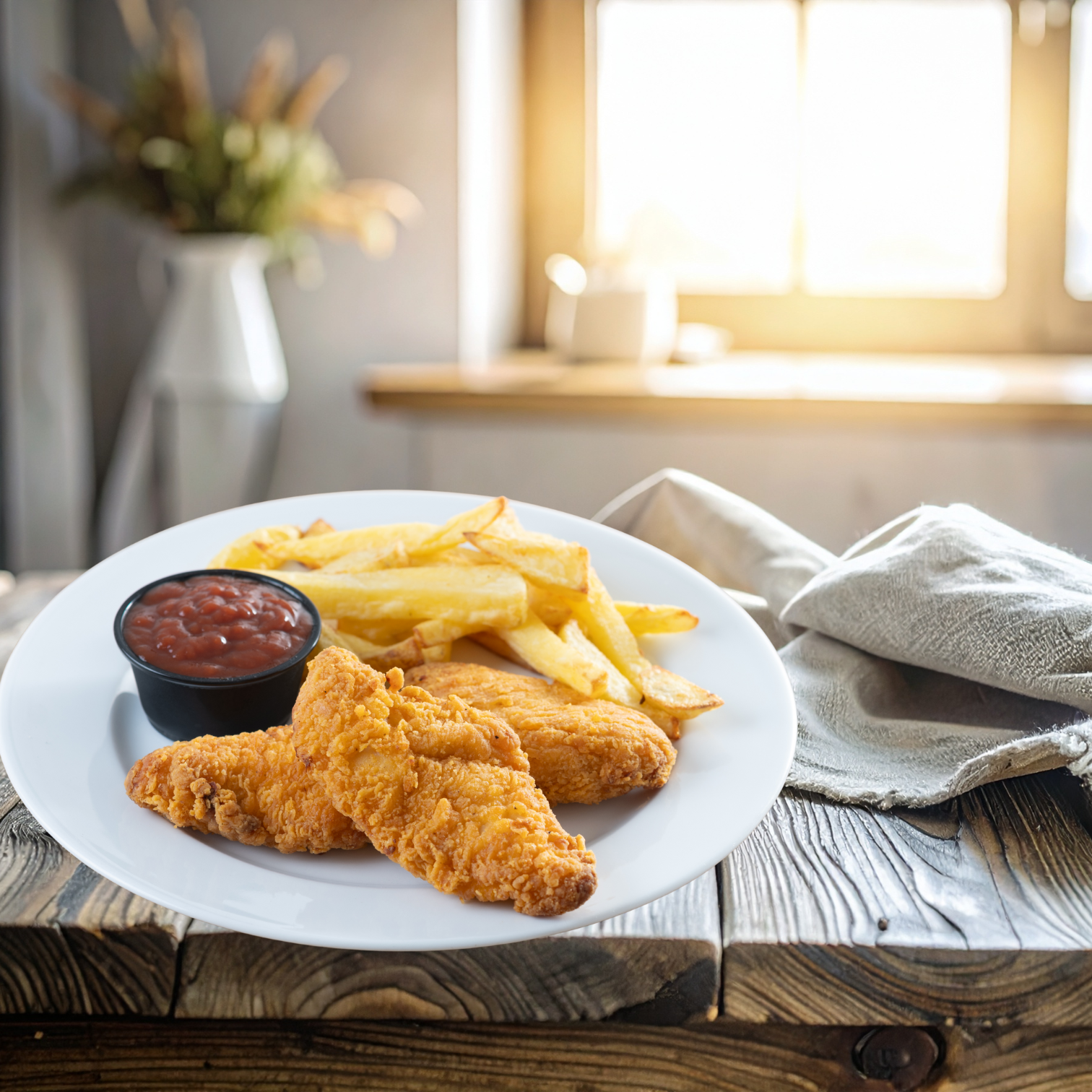 Tyson Foods Homestyle Chicken Breast Tenders – Portion Controlled, Fully Cooked (2 × 5 lb Bags)