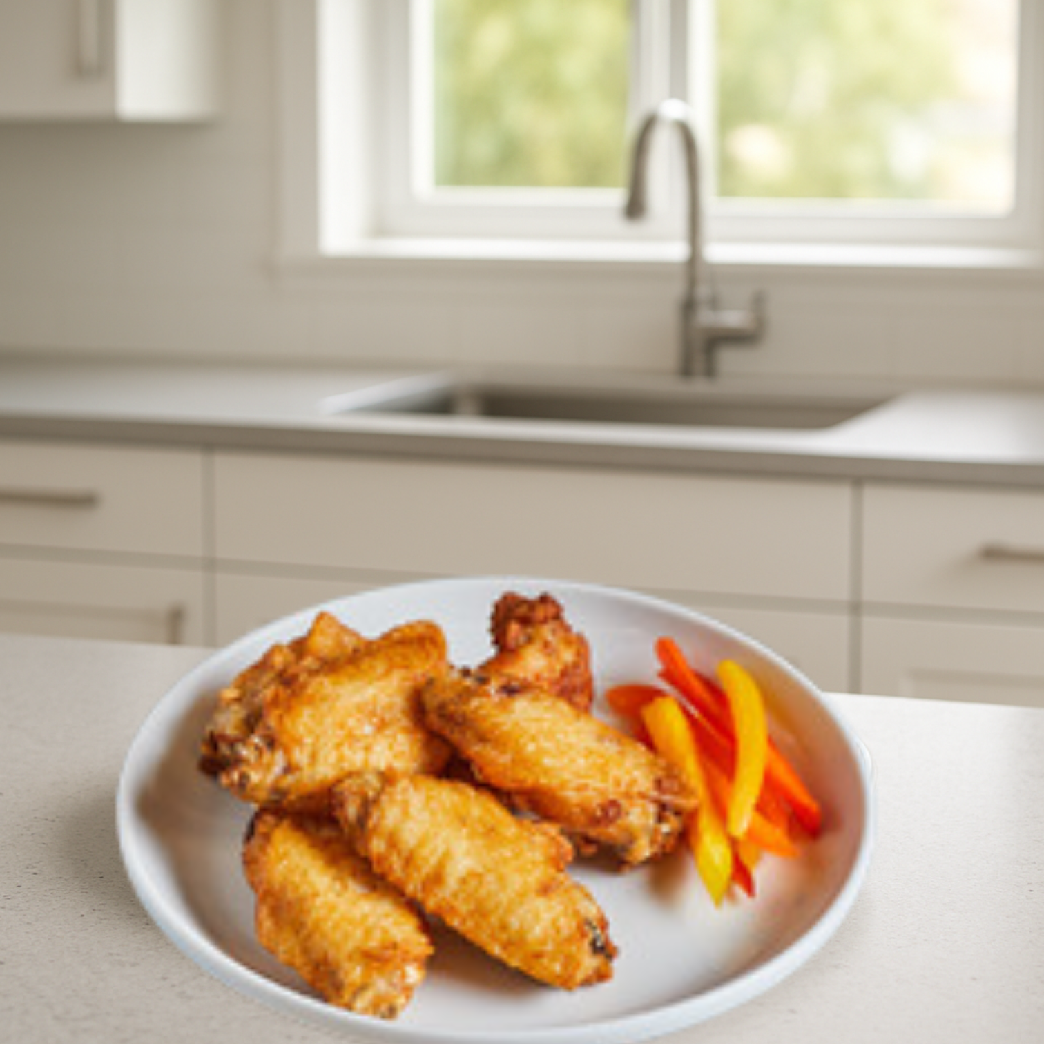 Tyson Foods Steamed Jumbo Chicken Wings – 1st & 2nd Joints (2 × 5 lb Bags)