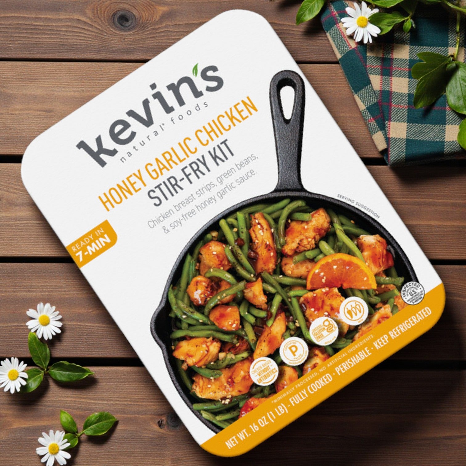 Kevin’s Natural Foods Chicken Variety Combo – 5 Pack, 16 oz Each