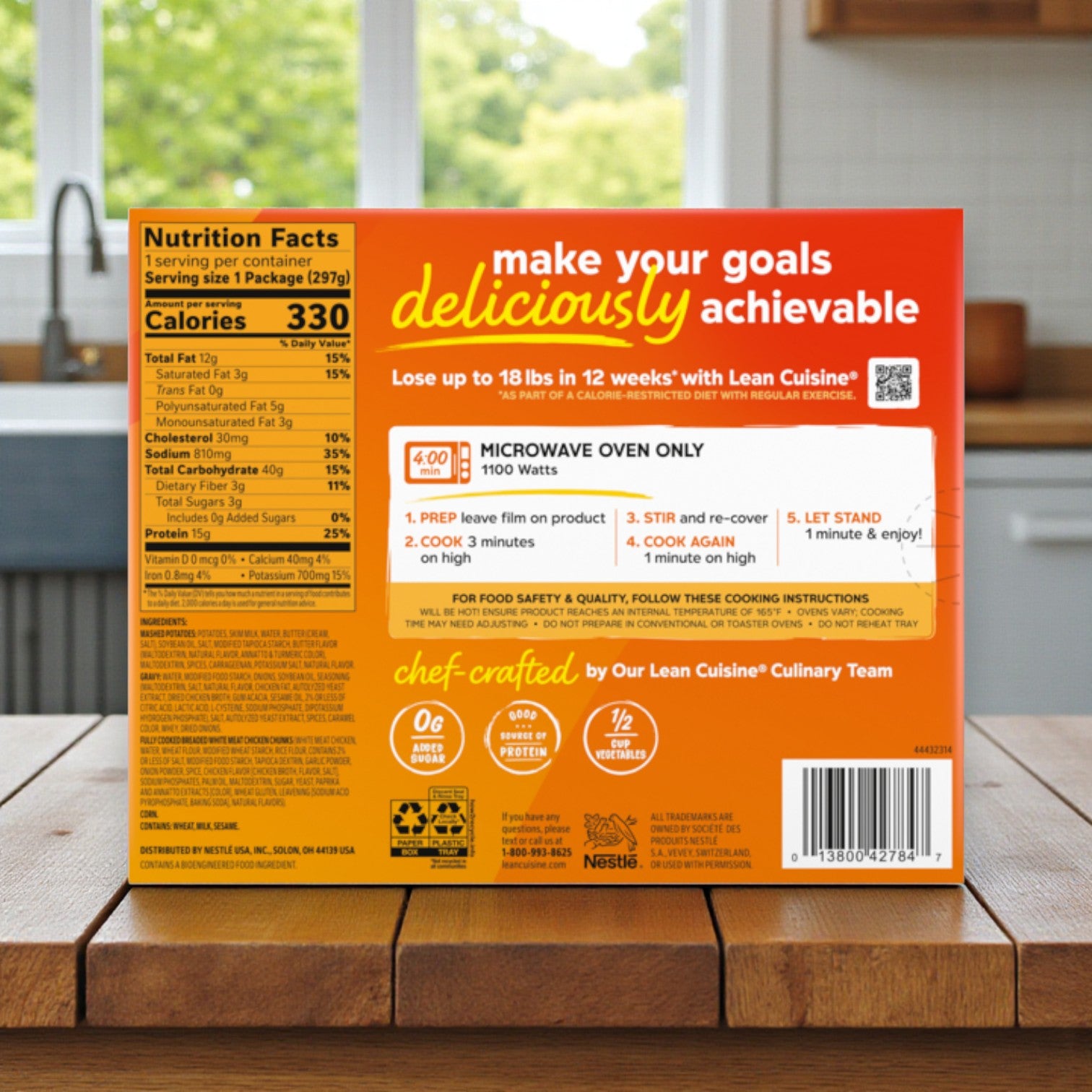 Lean Cuisine Oven Fried Chicken With Mashed Potatoes – 10.5 oz