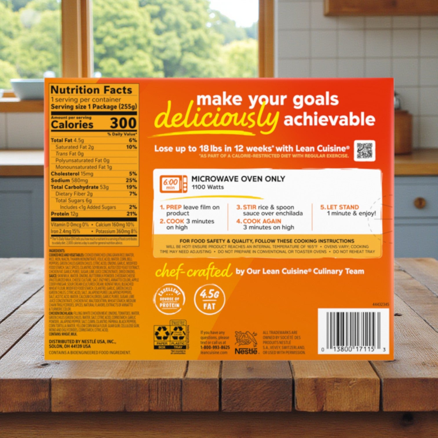 Lean Cuisine Chicken Enchilada Suiza Frozen Meal – 9 oz