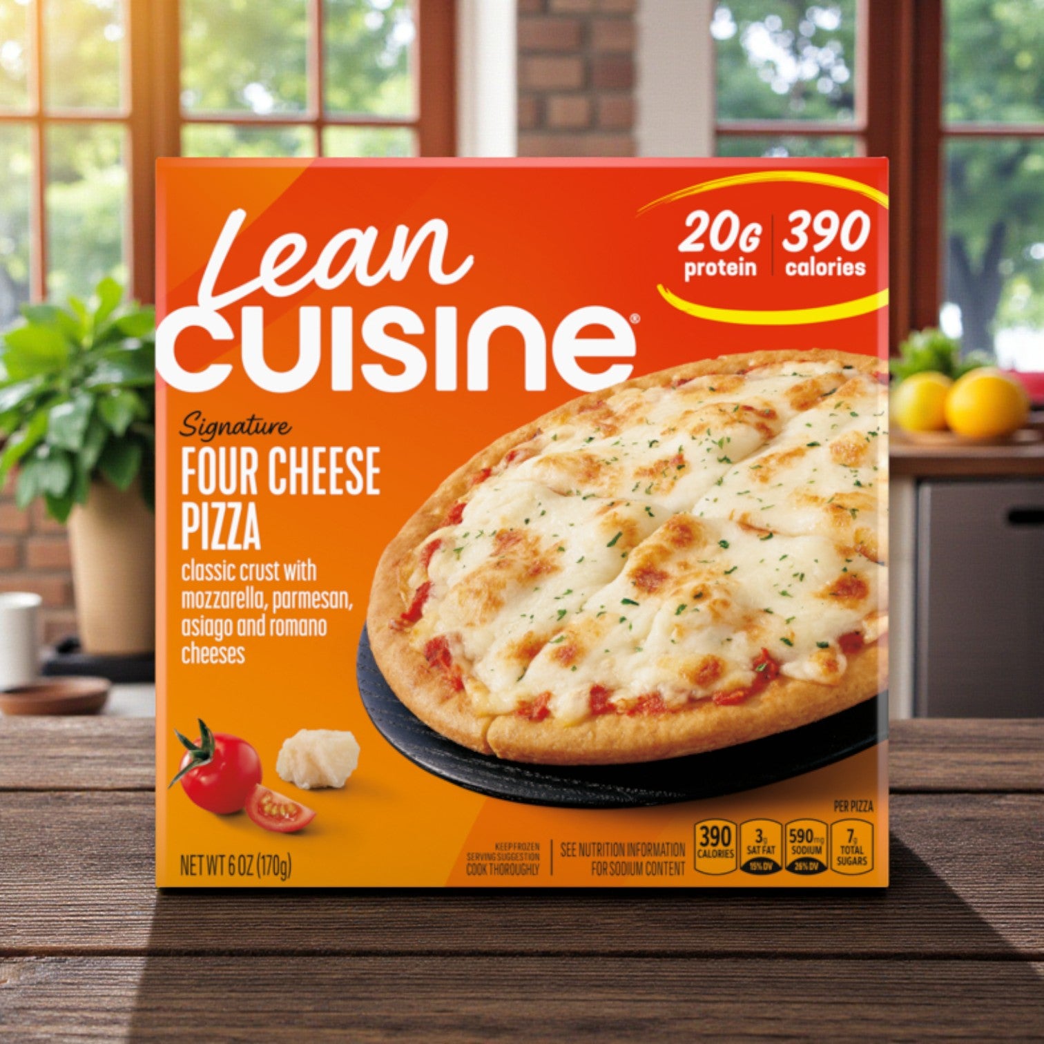 Lean Cuisine Protein Kick Four Cheese Pizza – 6 oz