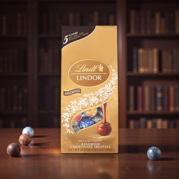 Lindt Lindor Assorted Chocolate Truffles – 21.2 oz