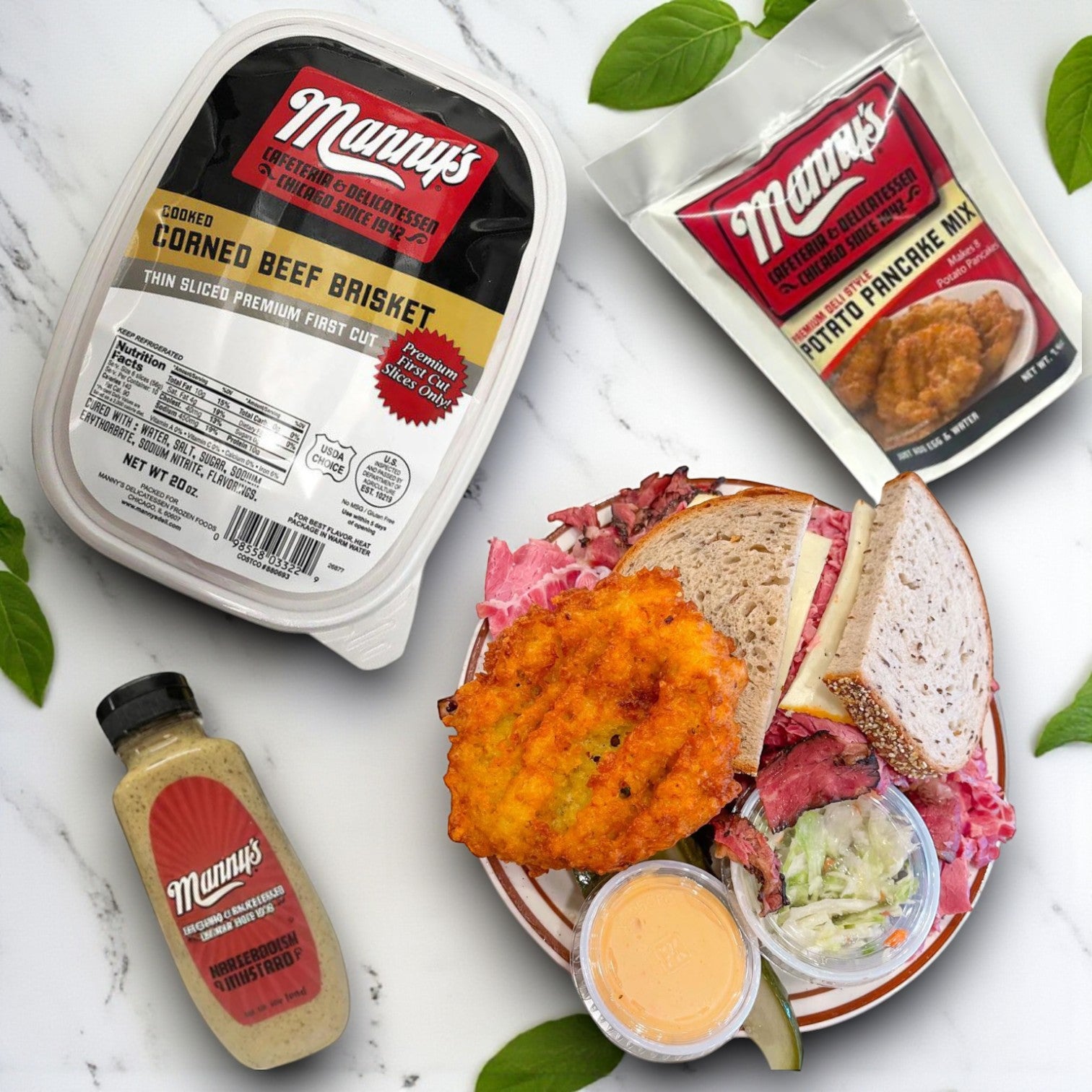 Manny's Deli Sandwich and Potato Kit!