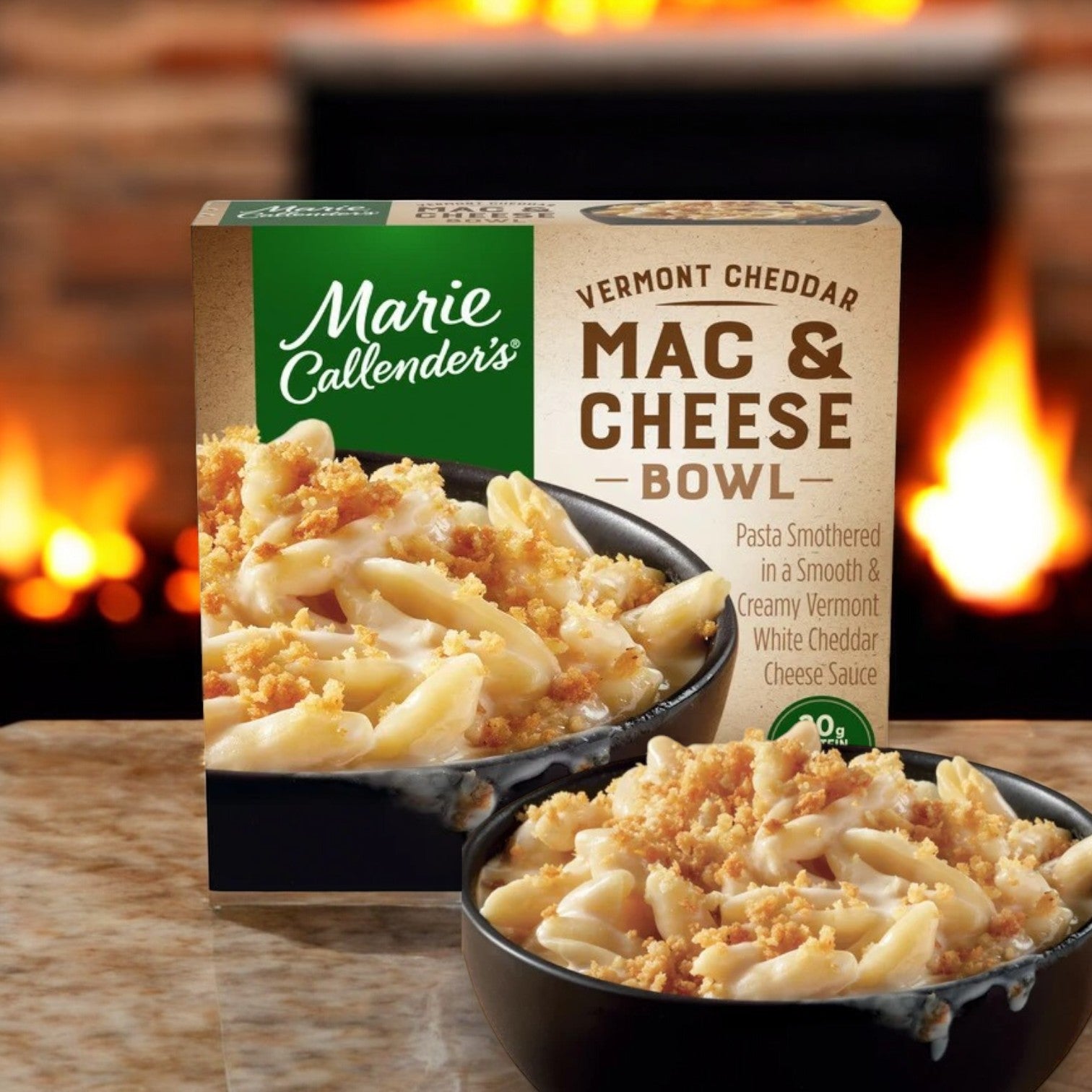 Marie Callender’s Creamy Vermont Mac & Cheese Bowl, 13 oz