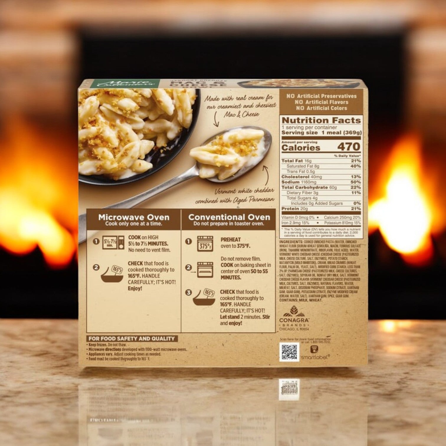 Marie Callender’s Creamy Vermont Mac & Cheese Bowl, 13 oz