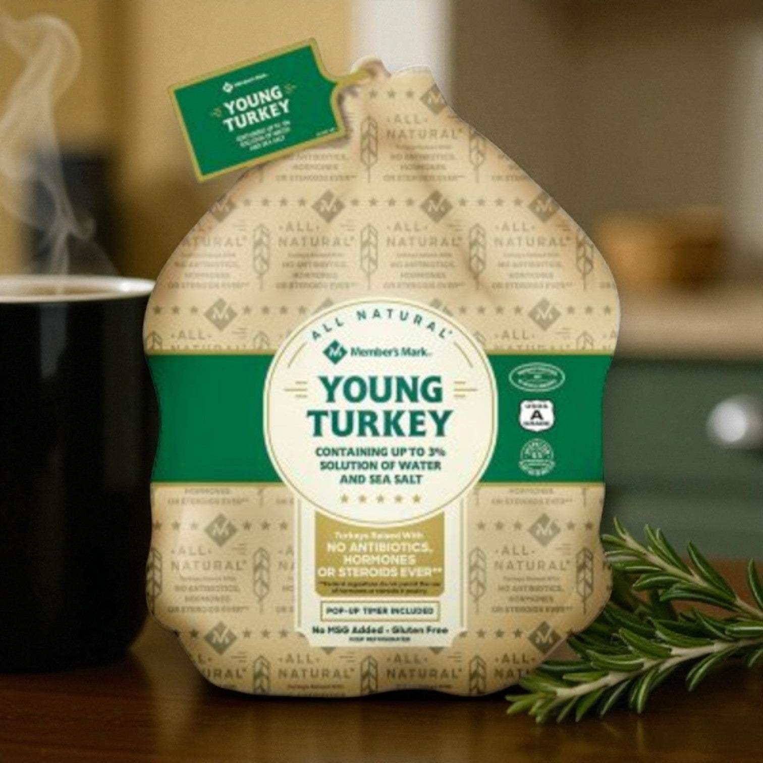 Member’s Mark Fresh All-Natural Whole Turkey – Approx. 12.75 lbs