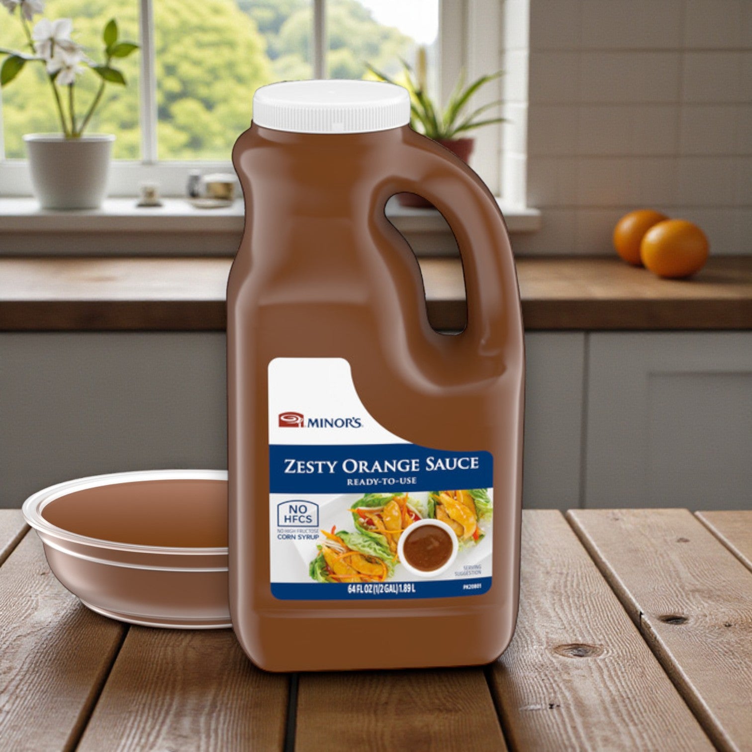 Minor’s Orange Zesty Sauce – 4 × 0.5 Gallon