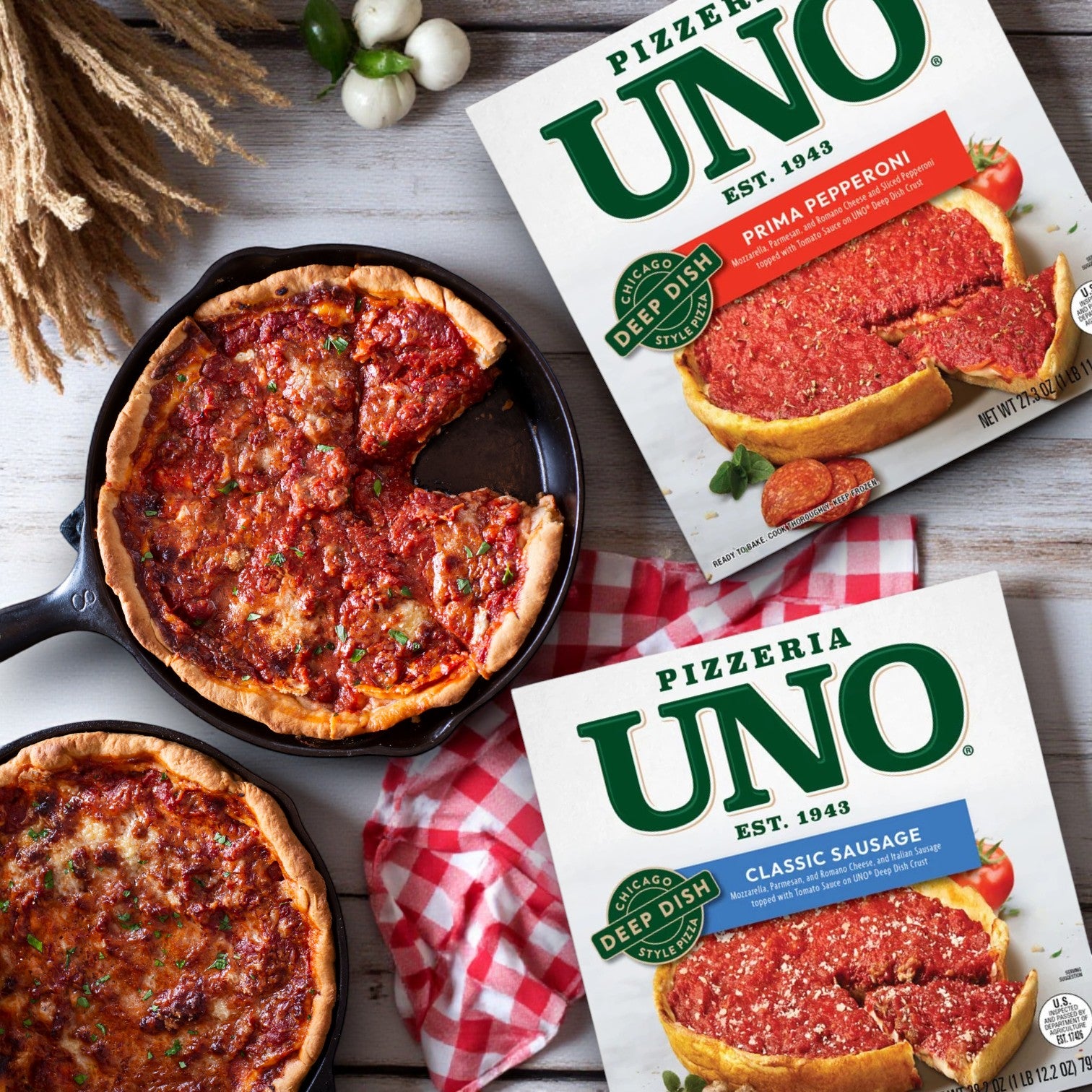 Uno's Pizza Combo & Perfect Pasta!