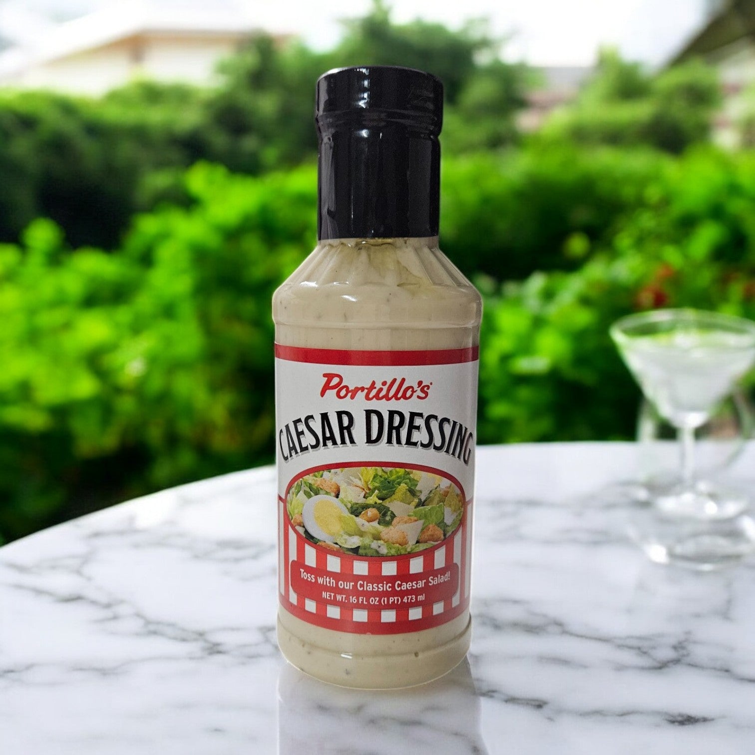 Portillo’s Caesar Dressing – 16 oz Bottle