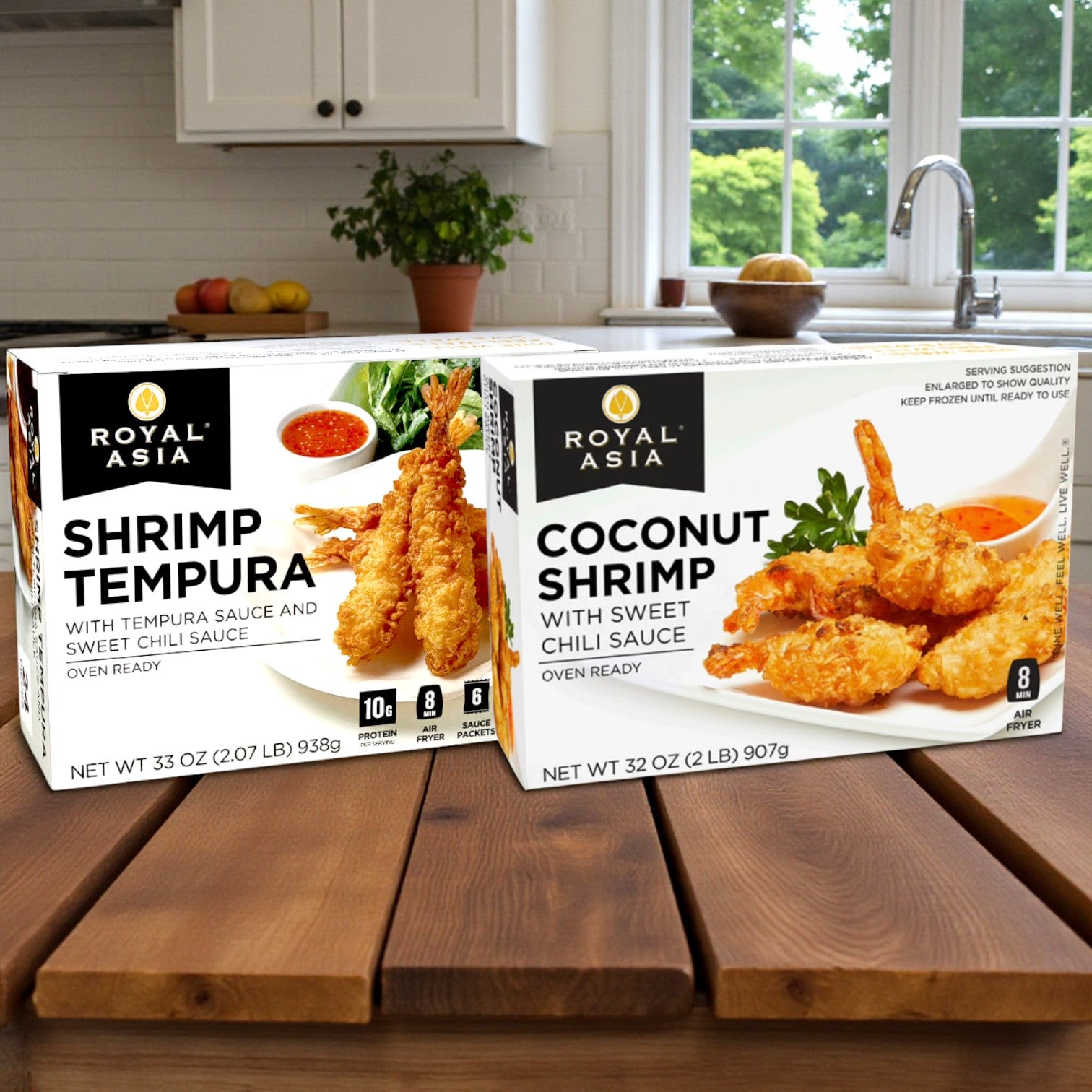 Royal Asia Shrimp Appetizer Combo — Coconut Shrimp & Shrimp Tempura