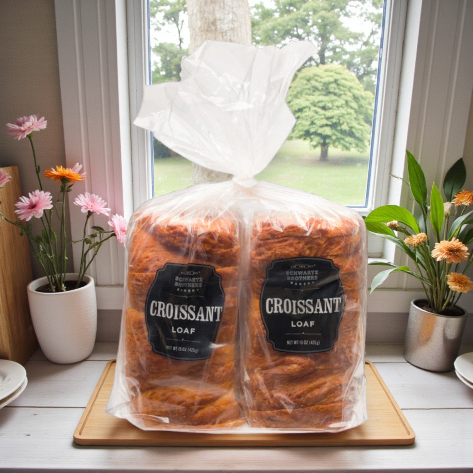 Schwartz Brothers Bakery Croissant Loaf – 15 oz (2 ct)