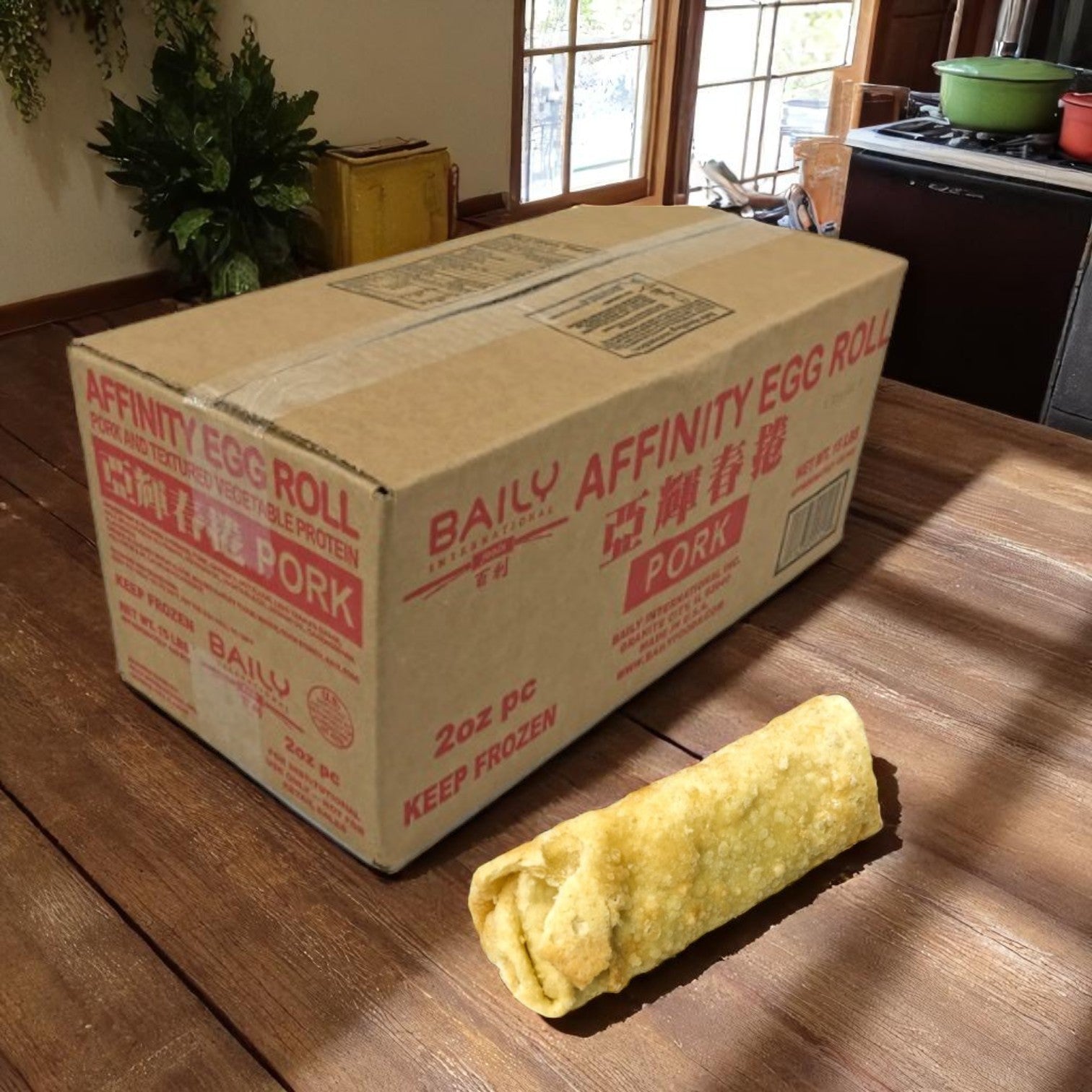 Eggroll Pork Affinity-2 Oz-120 Count- 1 Case