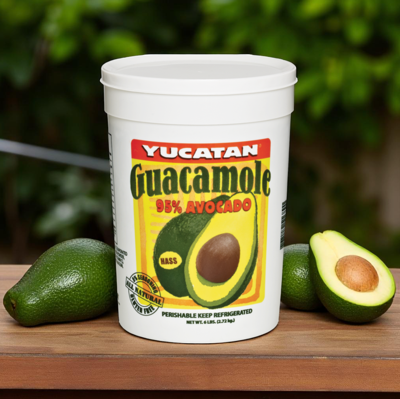 Yucatan Authentic Guacamole, 6 lbs