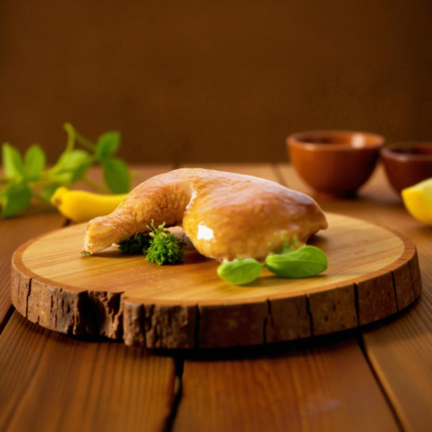 Koch’s Poultry – Chicken Leg Quarter Small (4/10 lb Bags, 40 lb Case)