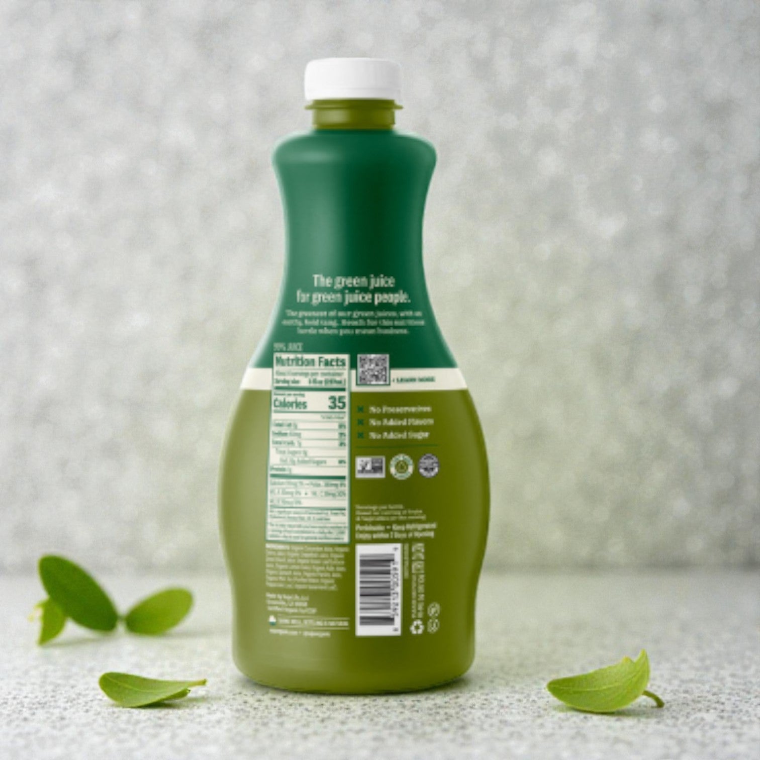 Suja Organic Uber Greens Cold Pressed Juice Drink-46 FL Oz- 1 Bottle