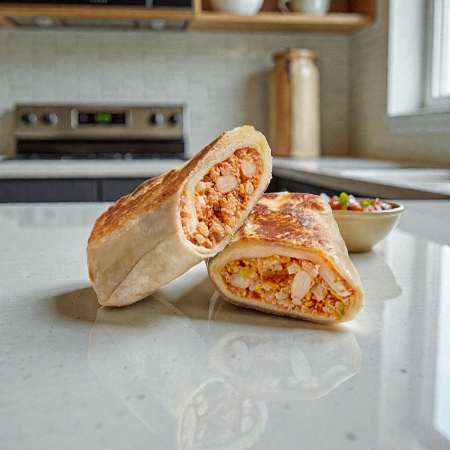 Claras Kitchen Individually Packaged Vegan Breakfast Burrito, 8 oz-12 Each. Please allow 1–2 extra business days for delivery on this item.