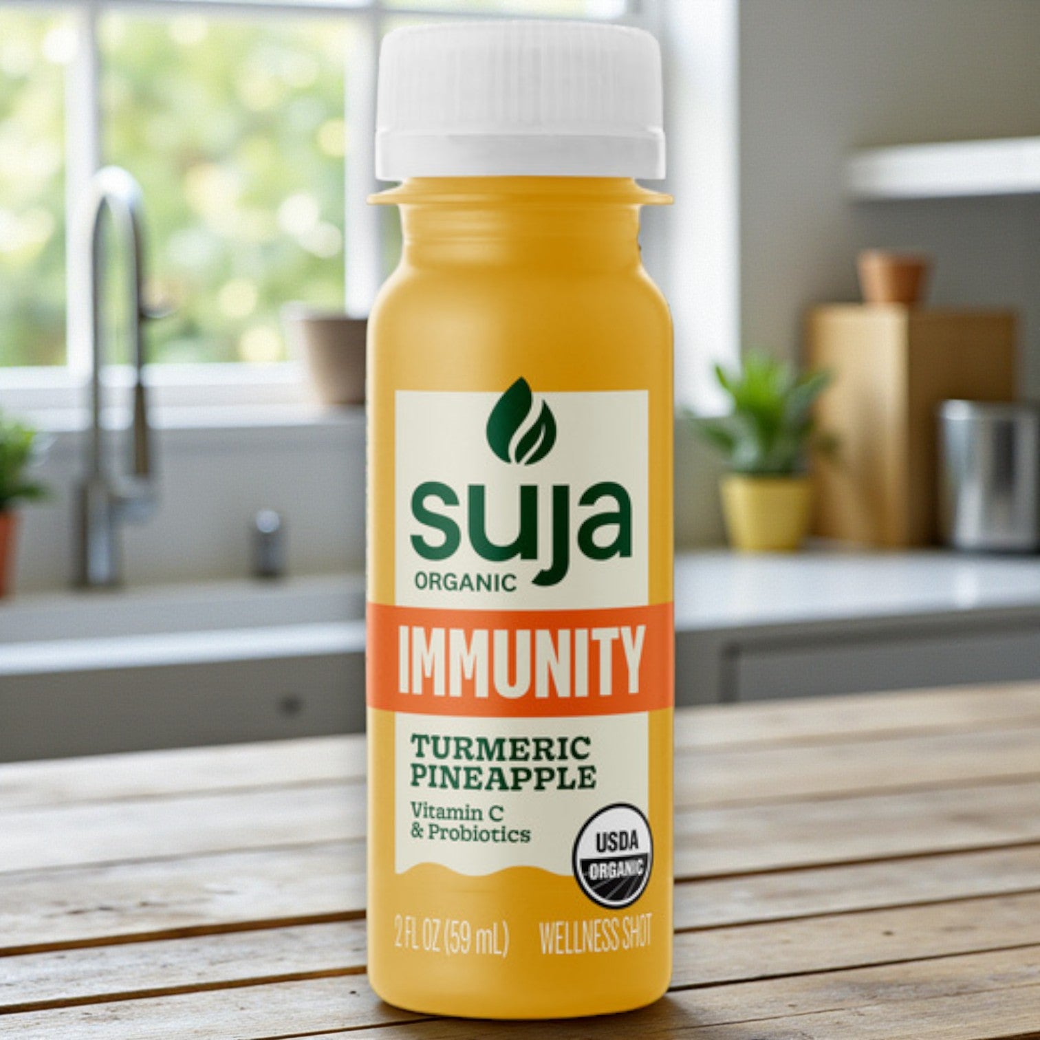 Suja Organic Immunity Turmeric Pineapple Shot – 2 fl oz (6 Count)