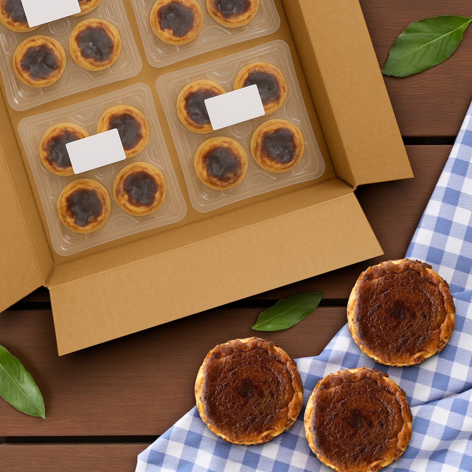 Sweet Street Basque Individual Cheesecakes – 32/4.32 oz Each