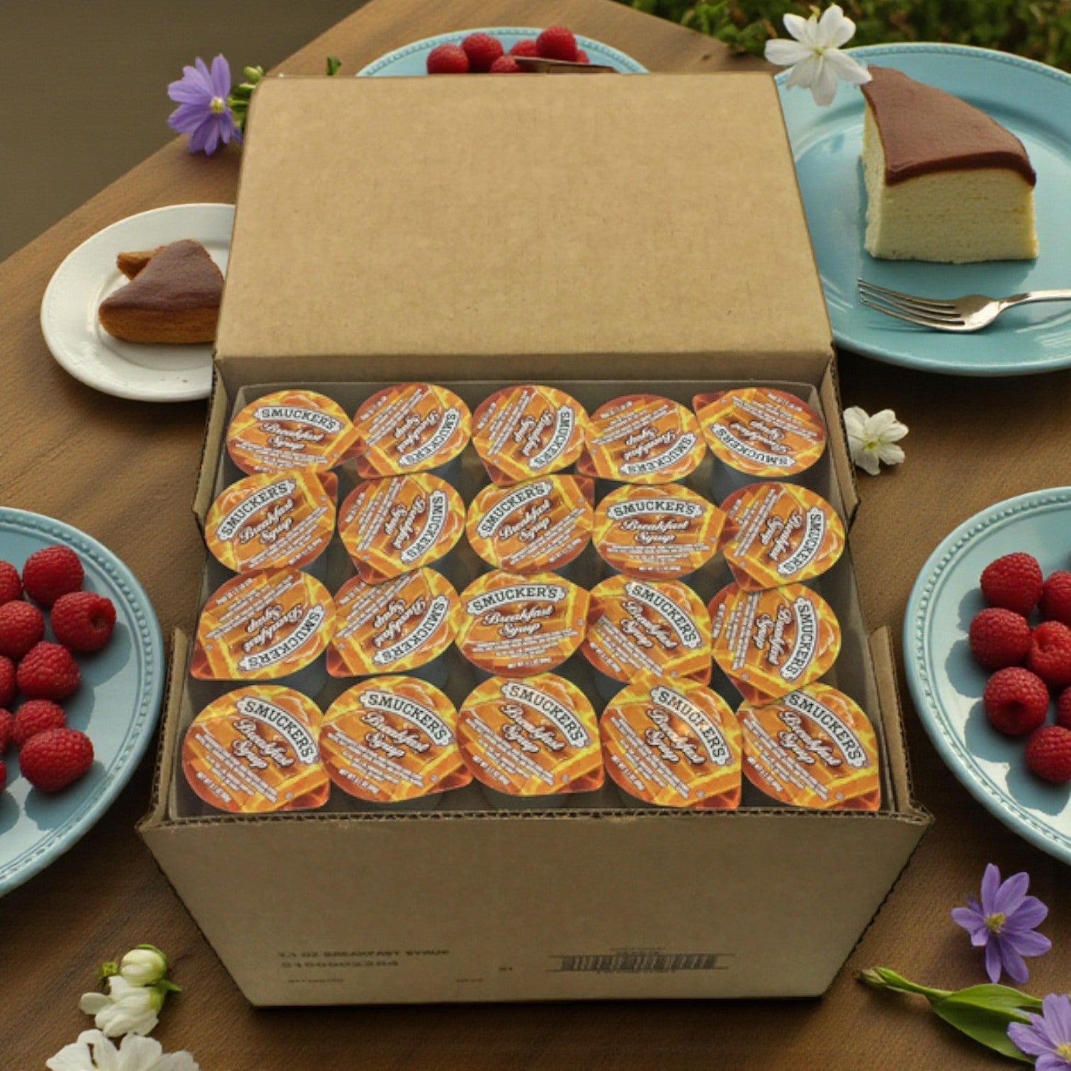 J.M. Smucker Breakfast Syrup Cups (100 × 2.1 oz)